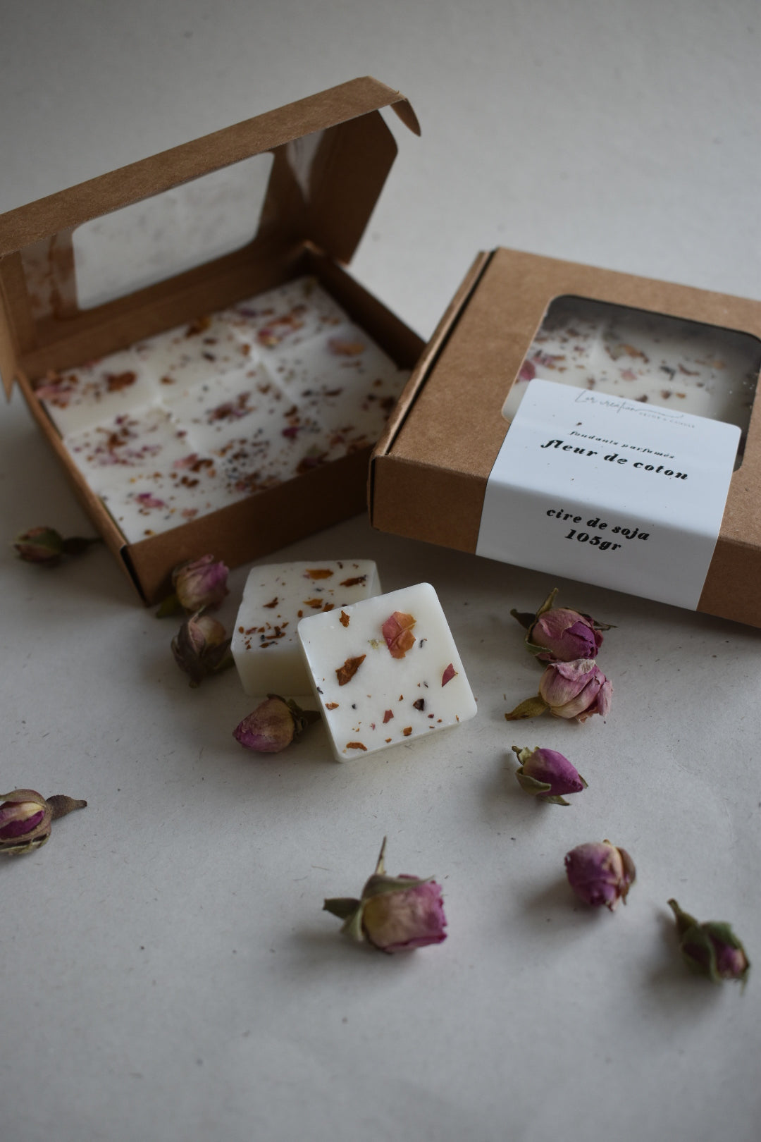 fondants parfumés fleur de coton