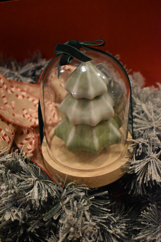 Bougie de noël sapin